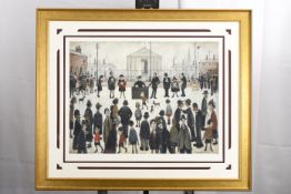 Limited Edition Framed Gouttelette L.S.. Lowry's 