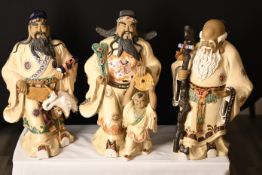 Large Set of 3 Gods