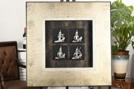 Framed Buddha Figures