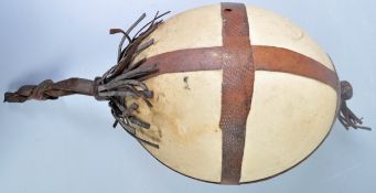 African antique ostrich egg ornament