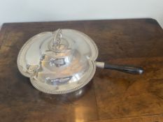 Elkington and Co plated handled breakfast entree dish