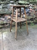 Edwardian Pine sculptors bust stand