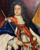Oil painting on canvas of William III