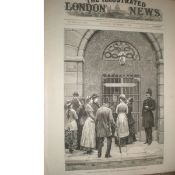 Kilmainham Jail Dublin Ireland Visiting Day 1881 Antique print