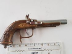 Vintage Gun shaped Cigarette Lighter
