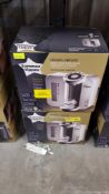 (R13C) Baby. 2 X Tommee Tippee Closer To Nature Perfect Prep Machine
