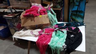 (R10J) Clothing. Approx 26 X Et Cetera Mixed Colour Shawl (New)