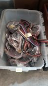 (R10H) Clothing. Approx 70 X Kids Fabric Belts Packs. (4 Belts & 1 Buckle Per Pack) New