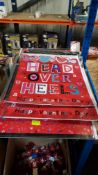 (R11C) Valentine. Approx 66 X Mixed Style Jumbo Valentine Cards