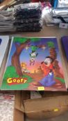 (R6L) Approx 100 X Mixed Encapsulated Disney Posters (New)