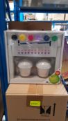 (R10H) Mixd Lot. 9 X Wilko Sparkle Cupcake Trinket Box. & 12 X Happy Friends Doll Bike Seat (All