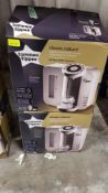 (R13C) Baby. 2 X Tommee Tippee Closer To Nature Perfect Prep Machine