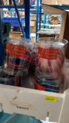 (R70) Mixed Lot. To Include 12 X Jumbo Britannia Baubles. Royal Wedding Commemorative Paper Weigh