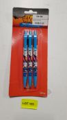(R7L) Stationary. Approx 50 X Disney Star Wars Pen & Pencil Set RRP £3.99 Each (New)