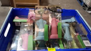 (R6I) Kitchen. 23 X Coloured Steel Corkscrew With Stand (New)
