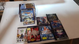 (R7J) Retro Gaming. 17 Items. 10 X Playstation 2 SEGA Bass Fishing Duel, 1 X Legends Of Wrestlin