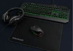 (R6G) Gaming. 1 X Blackweb 4 In 1 Gaming Kit. RRP £49.99 (New)