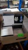 (R9C) Watches. 24 X Orizzonte Elegance By Pier Carlo d’Alessio Designer Collection Twin Watch Set (N