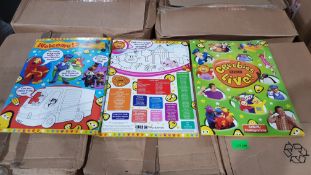 Contents Of Pallet. A Quantity Of CBeebies Live Activity Programme