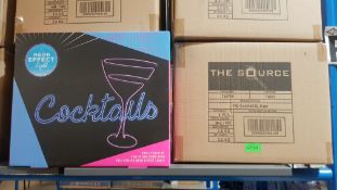 (R5P) Home Deco. 12 X The Source FIZ Light Up Cocktail Sign (New)
