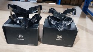 (R6C) Sports. 21 X Mixed Style QianCheng Nose Guard / Face Shield RRP £39.99 Each (New)