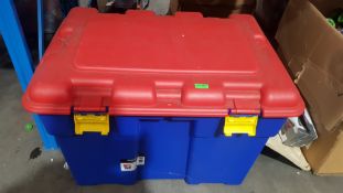 (R8D) Storage. 1 X Allibert Home Solutions Explorer 185L Storage Container (84x60x57cm)