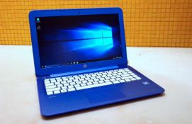 (R9K) 1 X HP Stream Notebook PC 13 TPN Q155 (Starts – Password Protected) With Power Lead.