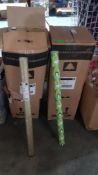 (R9A) Christmas. 50 Items. 25 X 10M Gold Stars Gift Wrap. & 25 X Kids Christmas Face Gift Wrap. N