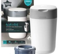 (R6E) Baby. 1 X Tommee Tippee Twist & Click Advanced Nappy Disposal System