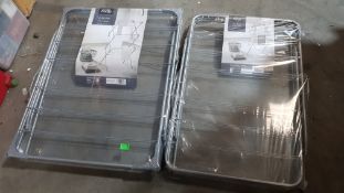 (R5G) 2 Items. 1 X 3 Tier Airer & 1 X Compact 3 Tier Airer (New)