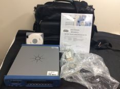 Agilent j6803b network analyzer pro with equipment