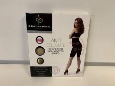 Peachy pink anti-cellulite slimming pants