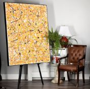Large Signed Original Contemporary Oil on Canvas