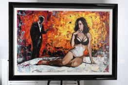 Rare Large Original Painting by Shawn Mackey