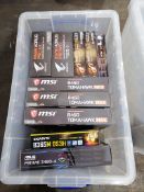 MSI AORUS GIGABYTE ASUS - 12 Items - RRP £1204 - BOX103