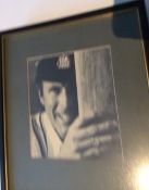 A Rare Photo Print of Geoffrey Boycott
