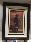 Painting Of A Jewish Rabbi, Signed John Rose