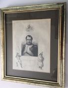 Antique Print of Napoleon by Thomas Kelly & Co, London