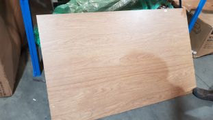(R3E) 1 X Wooden Table Top (No Legs) (149cm X 90cm)
