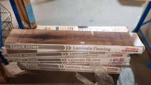 (R3P) Approx. 10.47 m2 Egger Home Laminate Flooring Grey Perganti Walnut