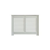 (R2N) 1 X Winther Browne Virginia Radiator Cabinet Smooth White Finish
