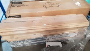 (R3M) Approx. 13 m2 Egger Home Laminate Flooring Natural Creston Oak