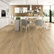 (R3I) Approx. 1.99 m2 Egger Home Laminate Flooring Natural Creston Oak