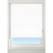 (R3I) 4 X Lite FX Luxury Straight Edge Roller Blind White (180cm WIDE) Maximum Drop 170cm