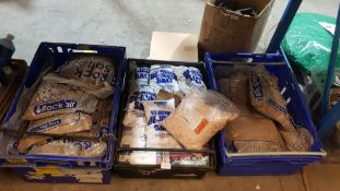 (R15F) Garden / DIY. Contents Of 3 Containers A Quantity Of Rock Salt 4kg Packs & Rapide Ice Melt