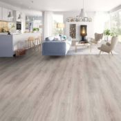 (R3L) Approx. 10.47 m2 Egger Home Laminate Flooring Toscolano Oak Light