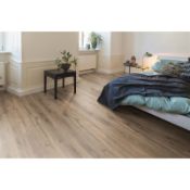 (R4G) Approx. 7.44 m2 Egger Home Laminate Flooring Oak Solid Smoke