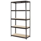 (R3H) 1 X Pinnacle Hardware 1830 Series 5 Tier Adjustable Shelf (1830 x 910 x 410mm) Powder Coated