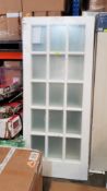 5 X LPD Doors SA77 Glazed Clear Glass WFSA33 White Painted Interior (35mm x 78” x 33”)