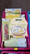 (R10I) Easter. Contents Of 4 Containers. Mixed Easter Items To Include Craft Decoration, Hunt The E